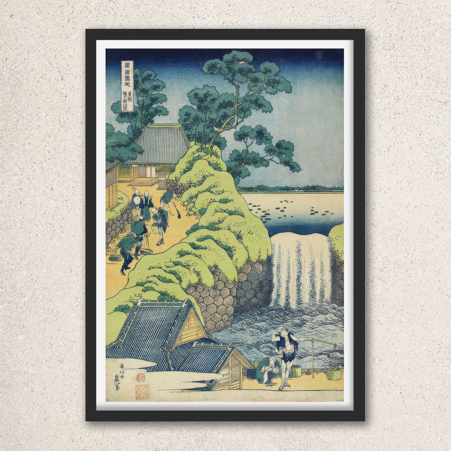 Main image: Japanese Ukiyo-e Art Poster Ukiyo-e Giclée - Katsushika Hokusai , ― | 50535-001