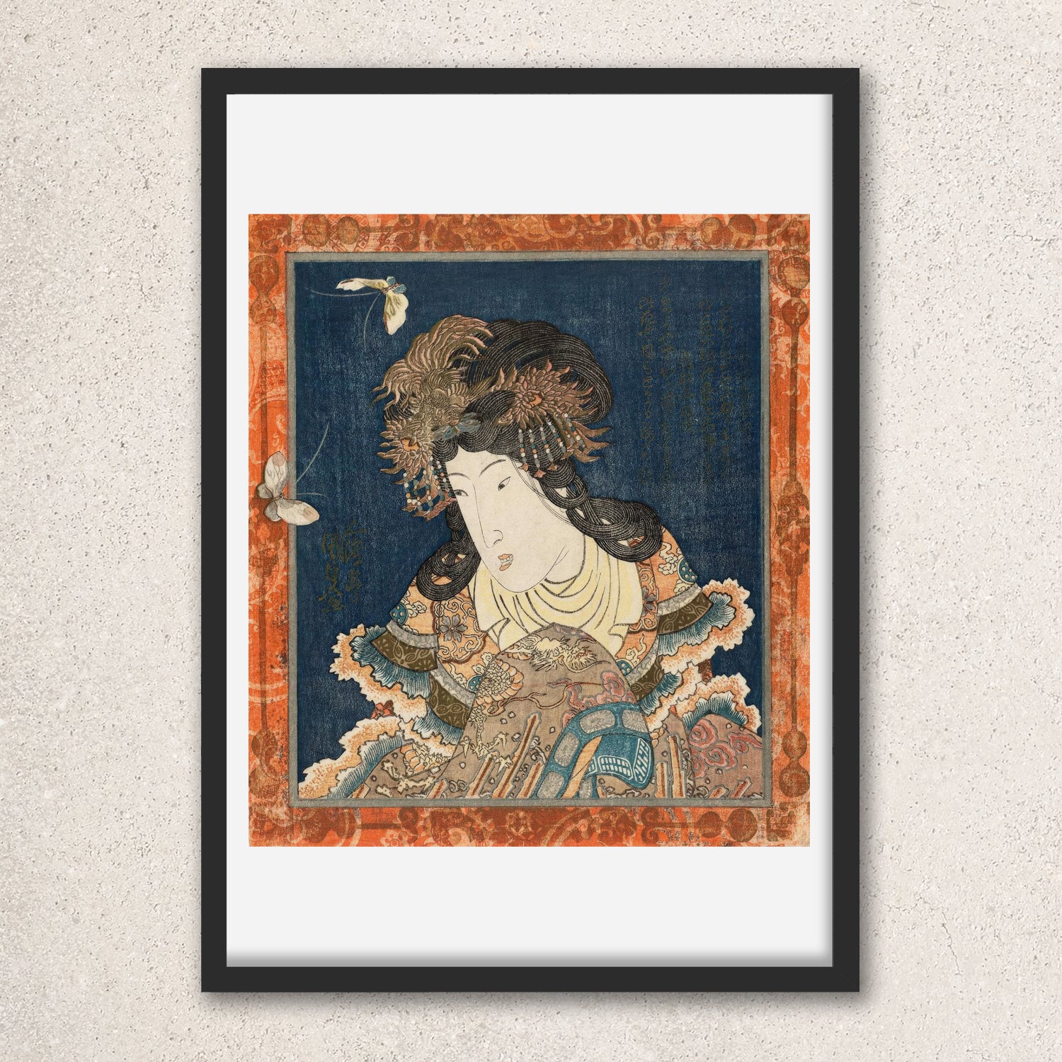 Main image: Japanese Ukiyo-e Art Poster Ukiyo-e Giclée - Utagawa Kunisada , ― | 50554-001
