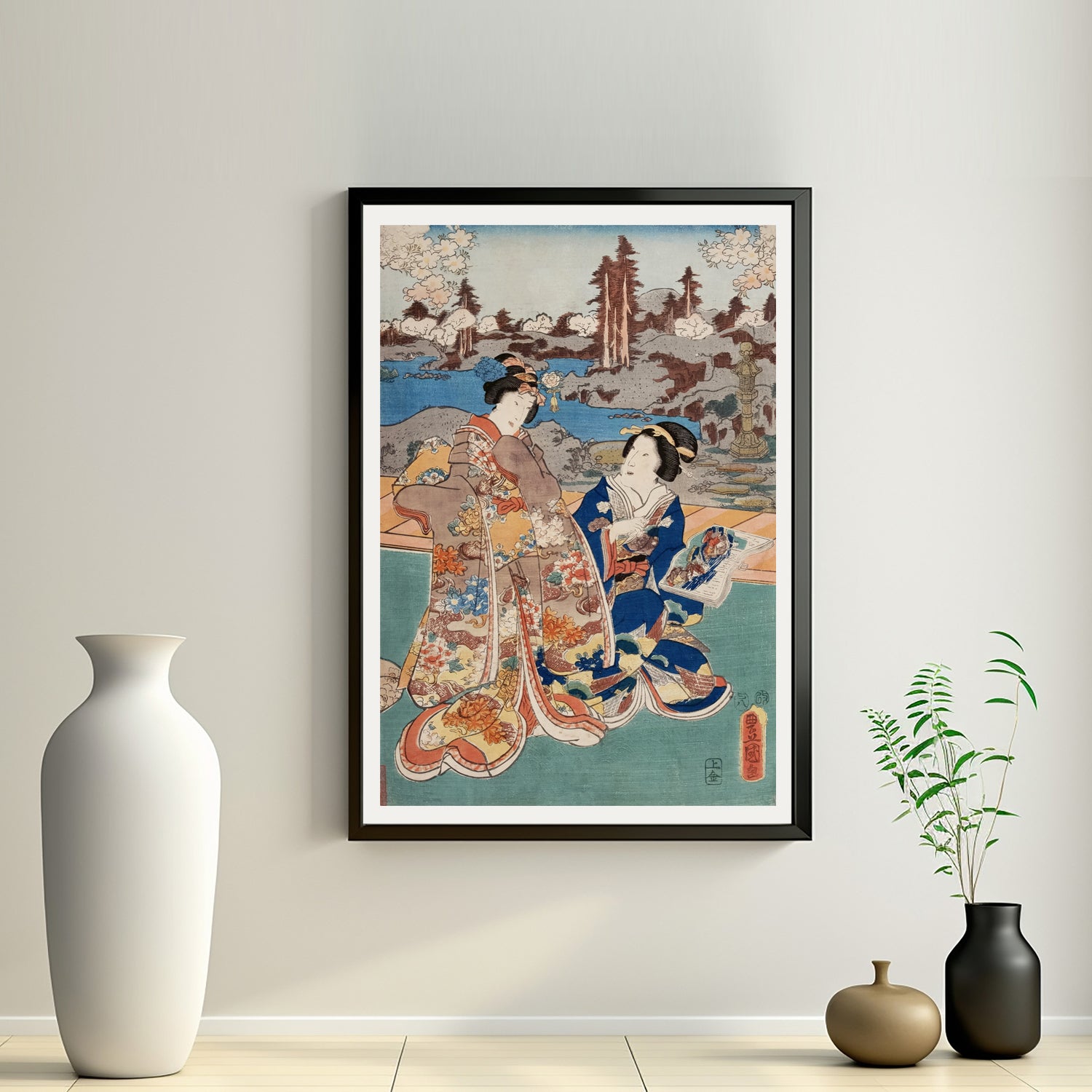 2nd image: Japanese Ukiyo-e Art Poster Ukiyo-e Giclée - Utagawa Kunisada , ― | 50555-001