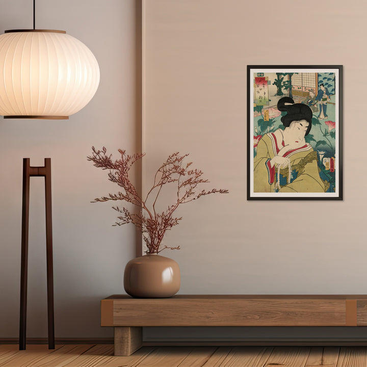 4th image: Japanese Ukiyo-e Art Poster Ukiyo-e Giclée - Utagawa Kunisada , ― | 50563-001