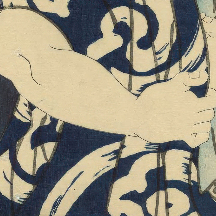6th image: Japanese Ukiyo-e Art Poster Ukiyo-e Giclée - Utagawa Kunisada , ― | 50565-001