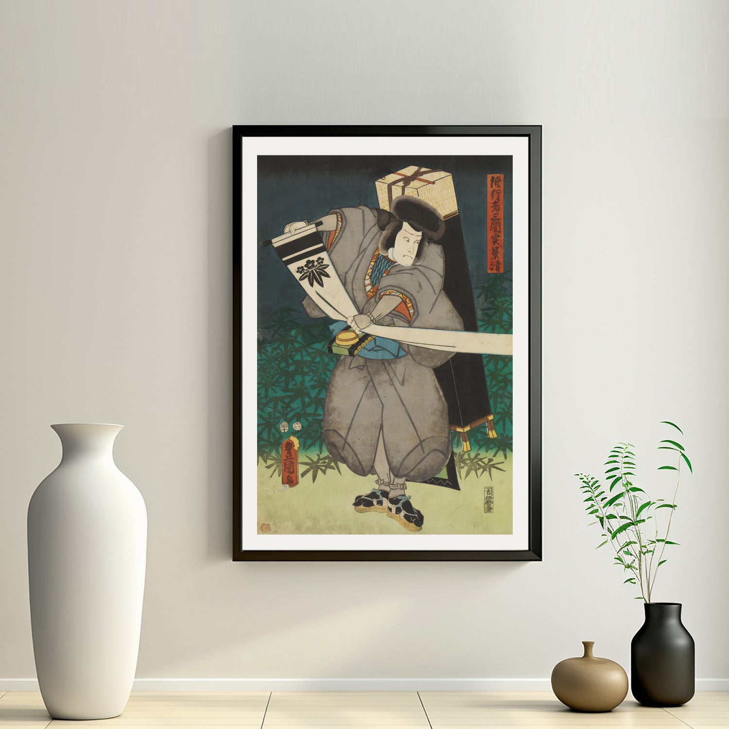 2nd image: Japanese Ukiyo-e Art Poster Ukiyo-e Giclée - Utagawa Kunisada , ― | 50566-001