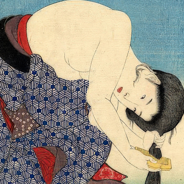 5th image: Japanese Ukiyo-e Art Poster Ukiyo-e Giclée - Utagawa Kunisada , ― | 50569-001