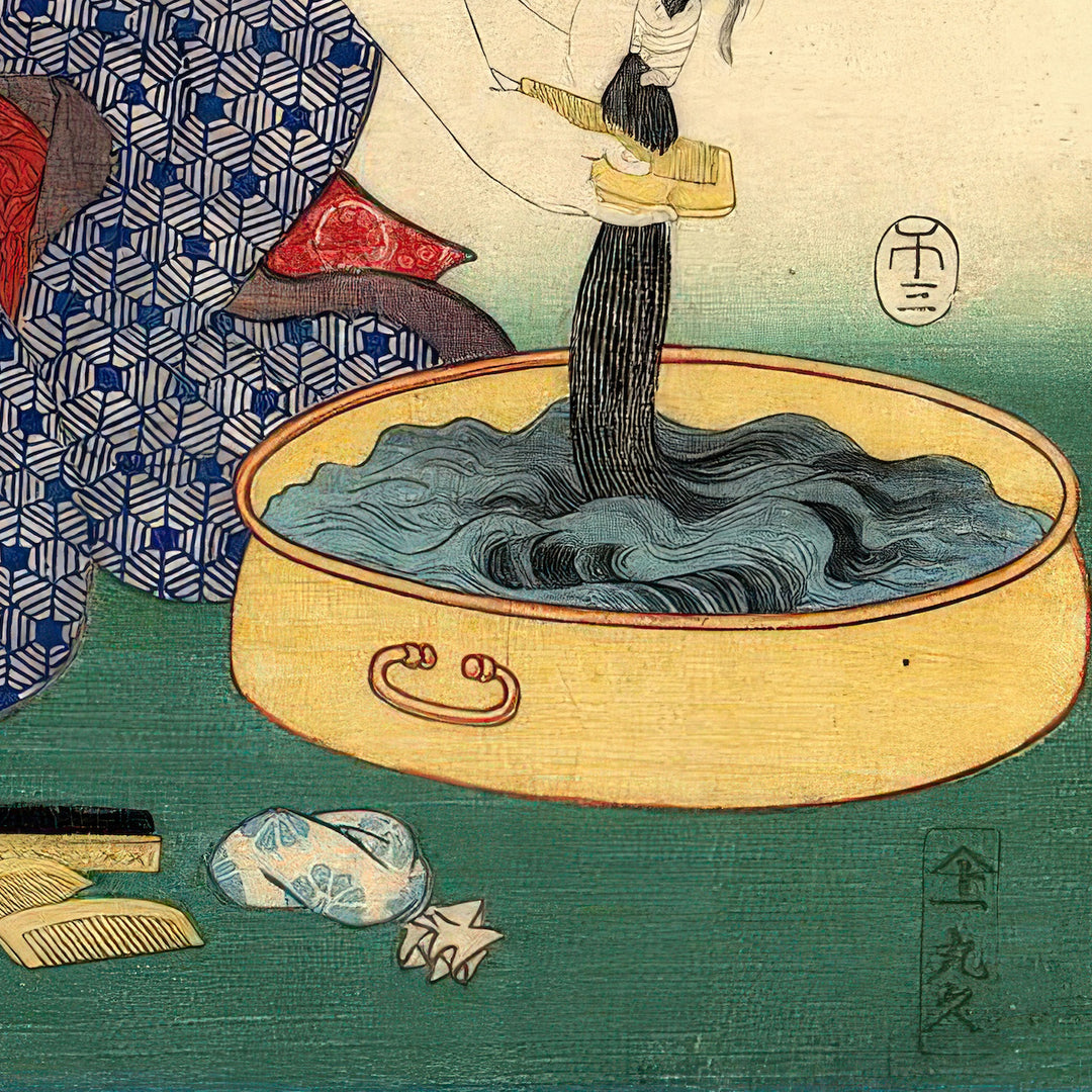 6th image: Japanese Ukiyo-e Art Poster Ukiyo-e Giclée - Utagawa Kunisada , ― | 50569-001