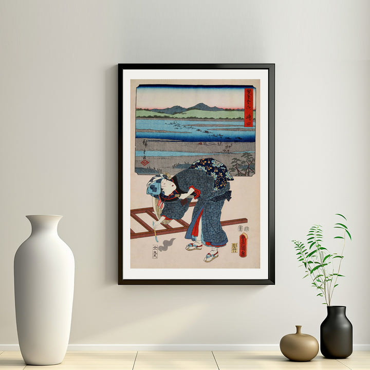 2nd image: Japanese Ukiyo-e Art Poster Ukiyo-e Giclée - Utagawa Kunisada , ― | 50570-001