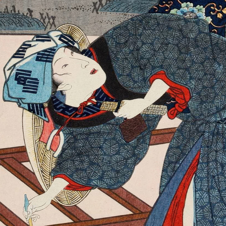 5th image: Japanese Ukiyo-e Art Poster Ukiyo-e Giclée - Utagawa Kunisada , ― | 50570-001