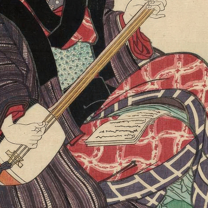 6th image: Japanese Ukiyo-e Art Poster Ukiyo-e Giclée - Utagawa Kunisada , ― | 50571-001