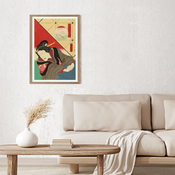 3nd image: Japanese Ukiyo-e Art Poster Ukiyo-e Giclée - Utagawa Kunisada , ― | 50572-001