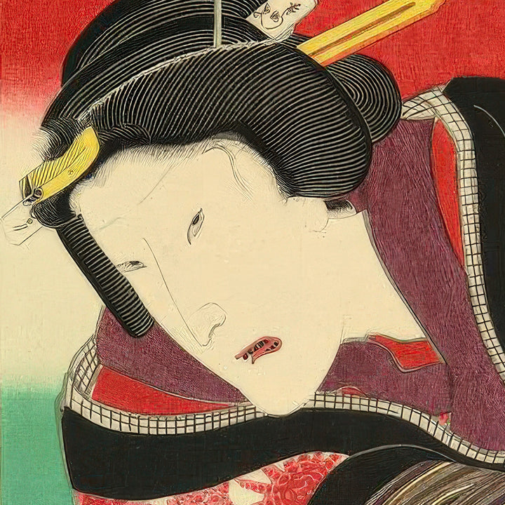 5th image: Japanese Ukiyo-e Art Poster Ukiyo-e Giclée - Utagawa Kunisada , ― | 50572-001