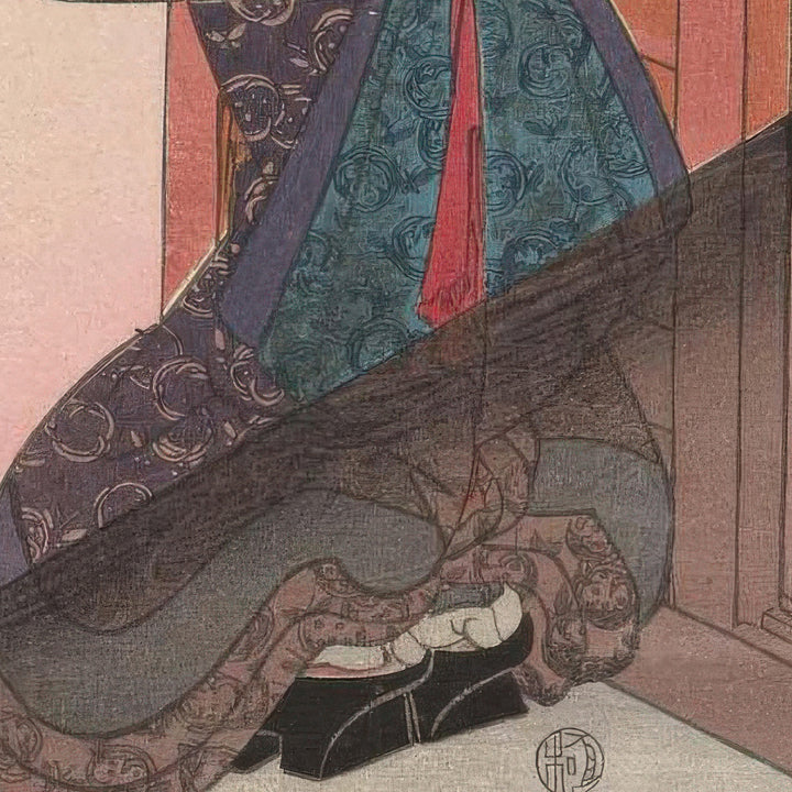 6th image: Japanese Ukiyo-e Art Poster Ukiyo-e Giclée - Utagawa Kunisada , ― | 50574-001
