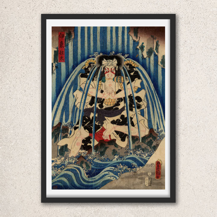Main image: Japanese Ukiyo-e Art Poster Ukiyo-e Giclée - Utagawa Kunisada , ― | 50576-001
