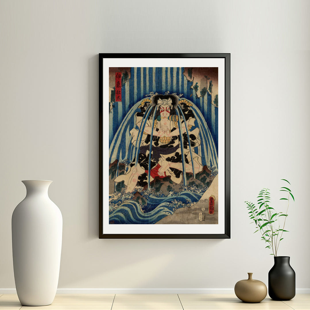 2nd image: Japanese Ukiyo-e Art Poster Ukiyo-e Giclée - Utagawa Kunisada , ― | 50576-001