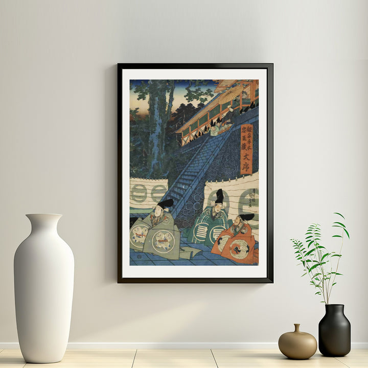 2nd image: Japanese Ukiyo-e Art Poster Ukiyo-e Giclée - Utagawa Kunisada , ― | 50578-001
