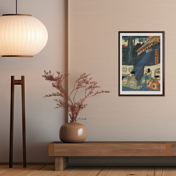4th image: Japanese Ukiyo-e Art Poster Ukiyo-e Giclée - Utagawa Kunisada , ― | 50578-001
