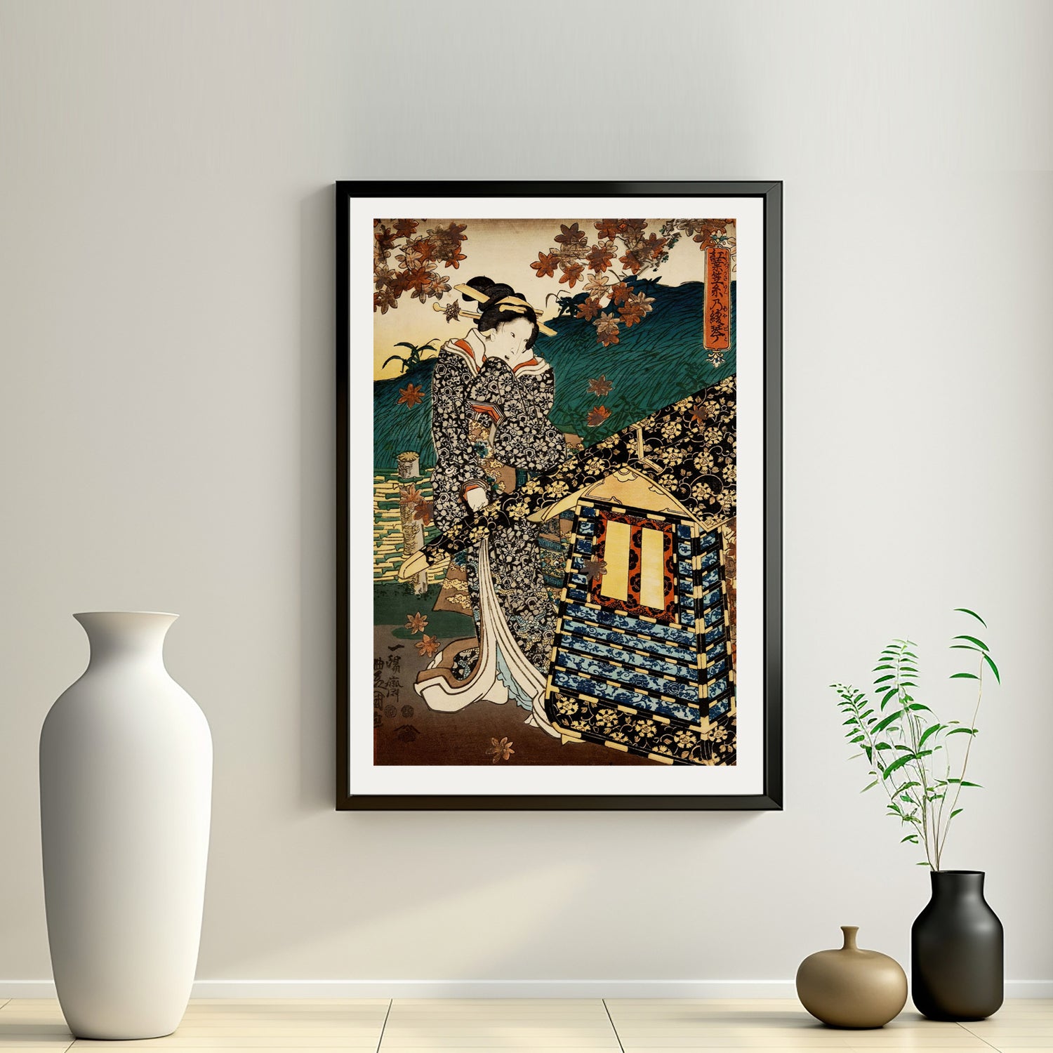 2nd image: Japanese Ukiyo-e Art Poster Ukiyo-e Giclée - Utagawa Kunisada , ― | 50580-001