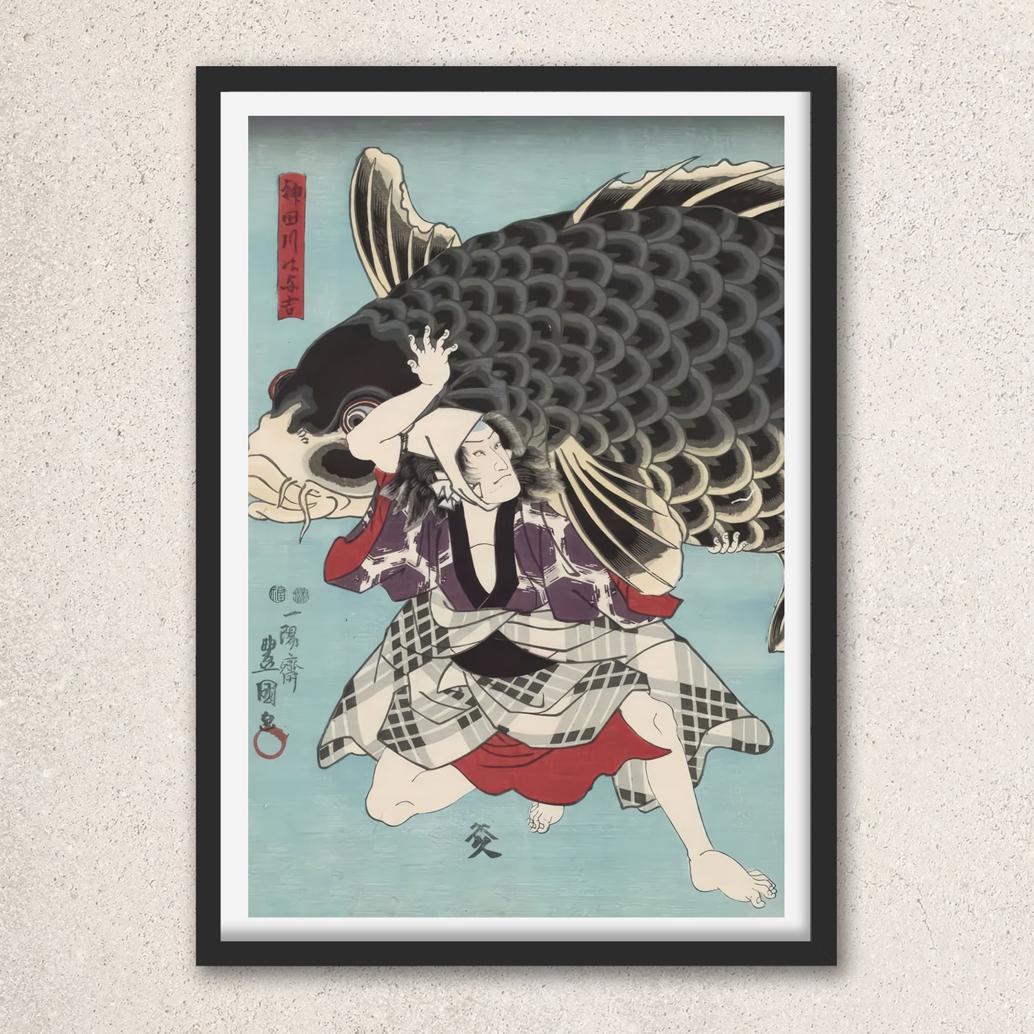 Main image: Japanese Ukiyo-e Art Poster Ukiyo-e Giclée - Utagawa Kunisada , ― | 50583-001