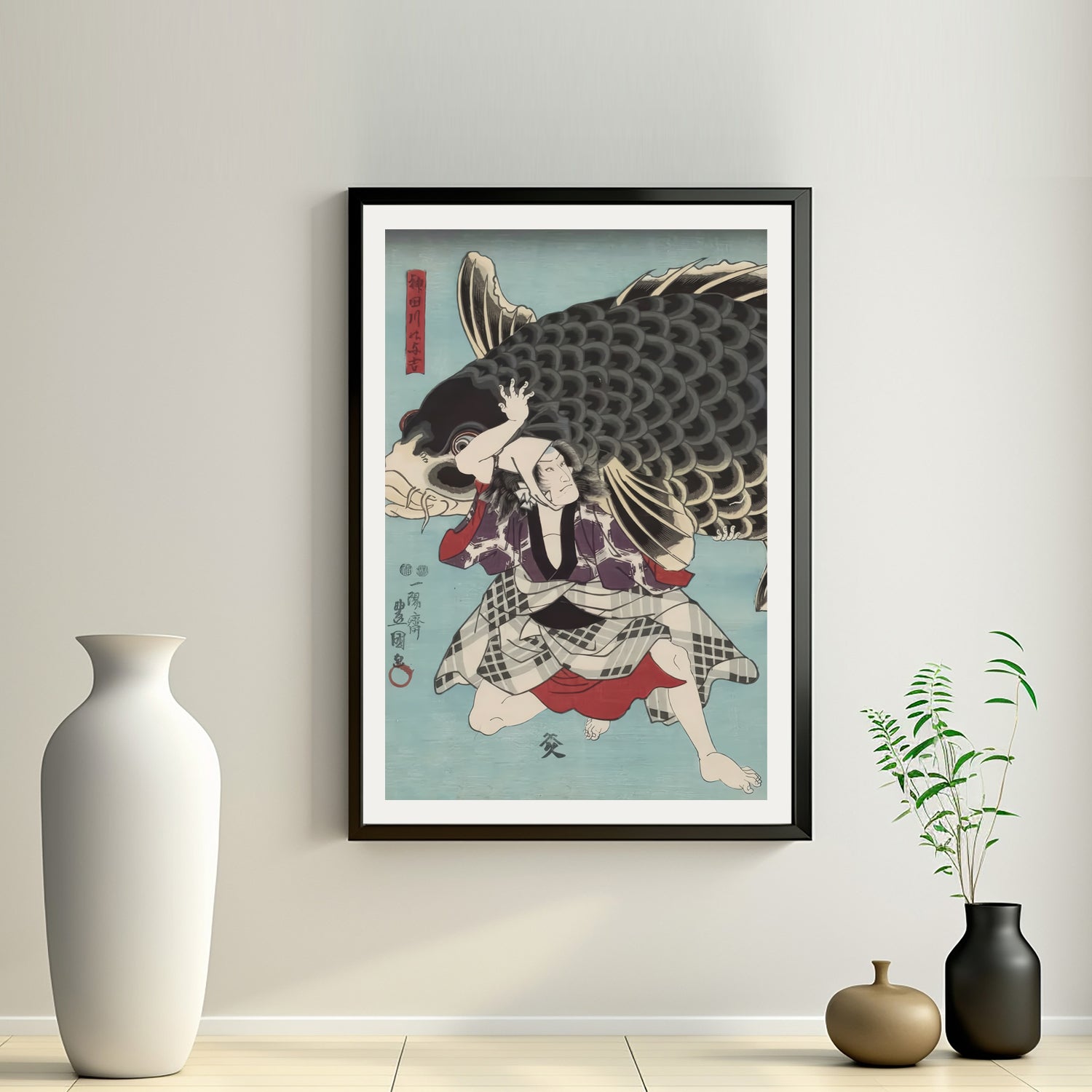 2nd image: Japanese Ukiyo-e Art Poster Ukiyo-e Giclée - Utagawa Kunisada , ― | 50583-001