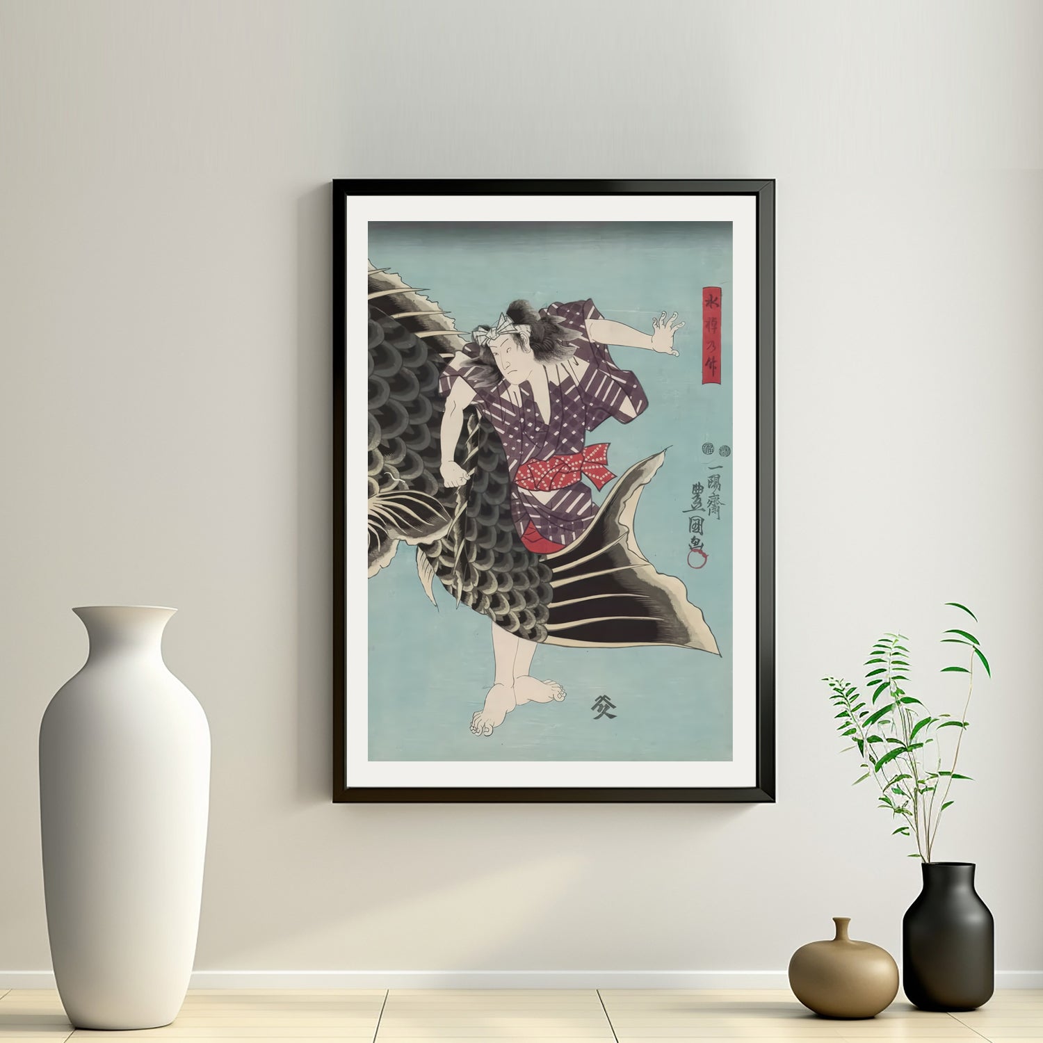 2nd image: Japanese Ukiyo-e Art Poster Ukiyo-e Giclée - Utagawa Kunisada , ― | 50584-001