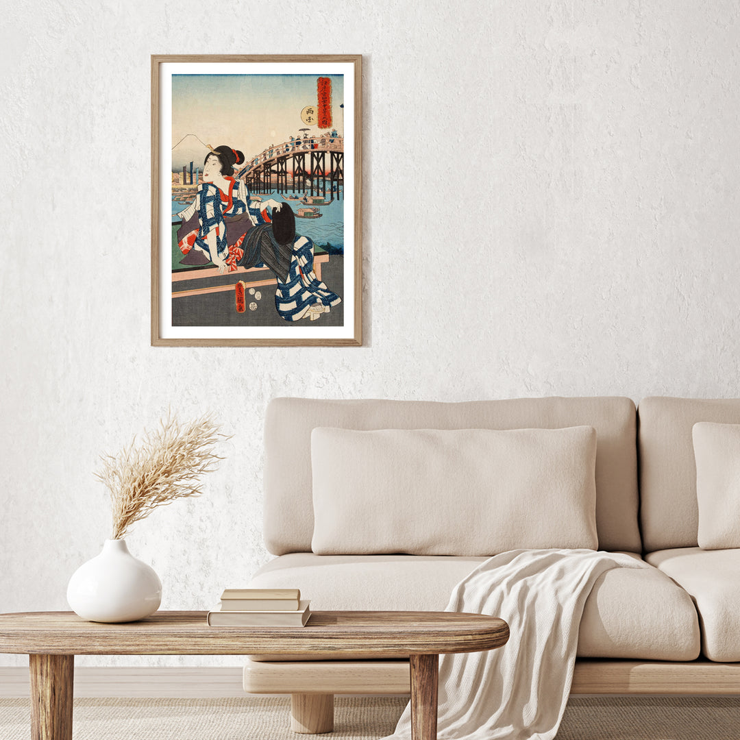3nd image: Japanese Ukiyo-e Art Poster Ukiyo-e Giclée - Utagawa Kunisada , ― | 50586-001