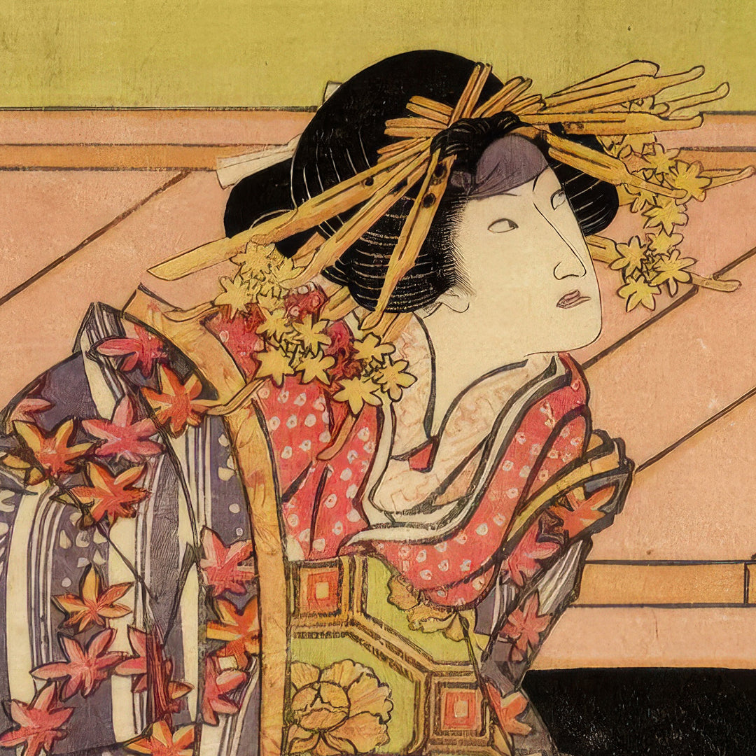 5th image: Japanese Ukiyo-e Art Poster Ukiyo-e Giclée - Utagawa Kunisada , ― | 50587-001
