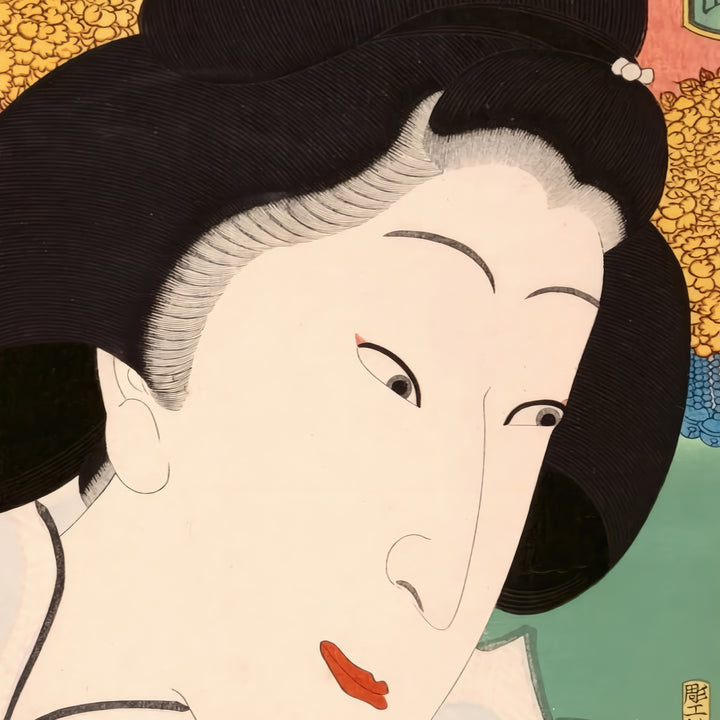 5th image: Japanese Ukiyo-e Art Poster Ukiyo-e Giclée - Utagawa Kunisada , ― | 50588-001