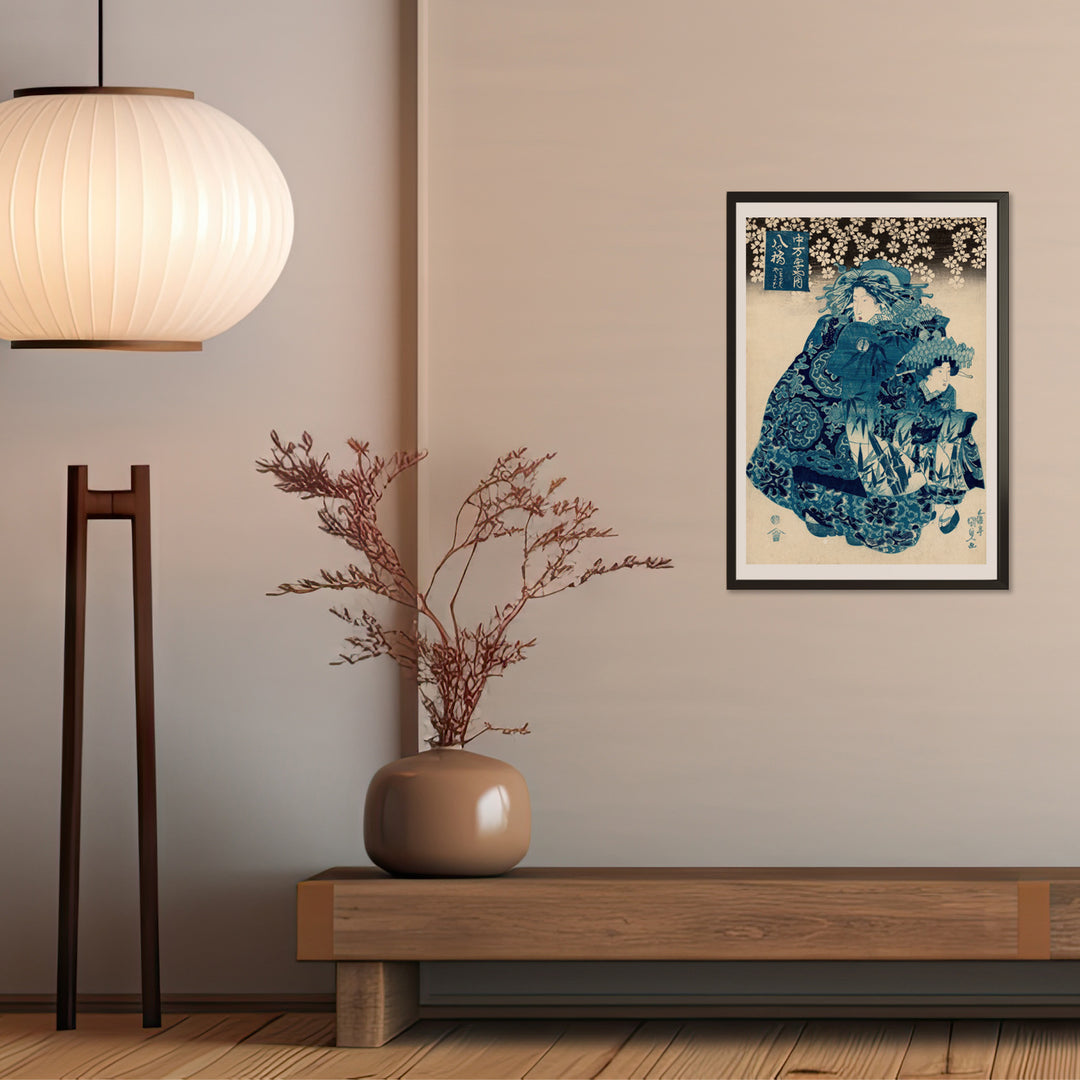 4th image: Japanese Ukiyo-e Art Poster Ukiyo-e Giclée - Utagawa Kunisada , ― | 50590-001