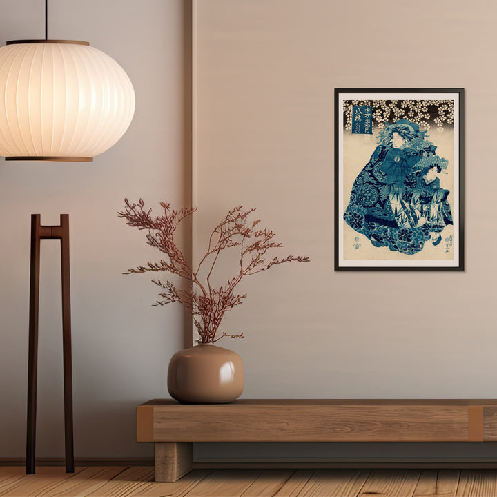 4th image: Japanese Ukiyo-e Art Poster Ukiyo-e Giclée - Utagawa Kunisada , ― | 50590-001