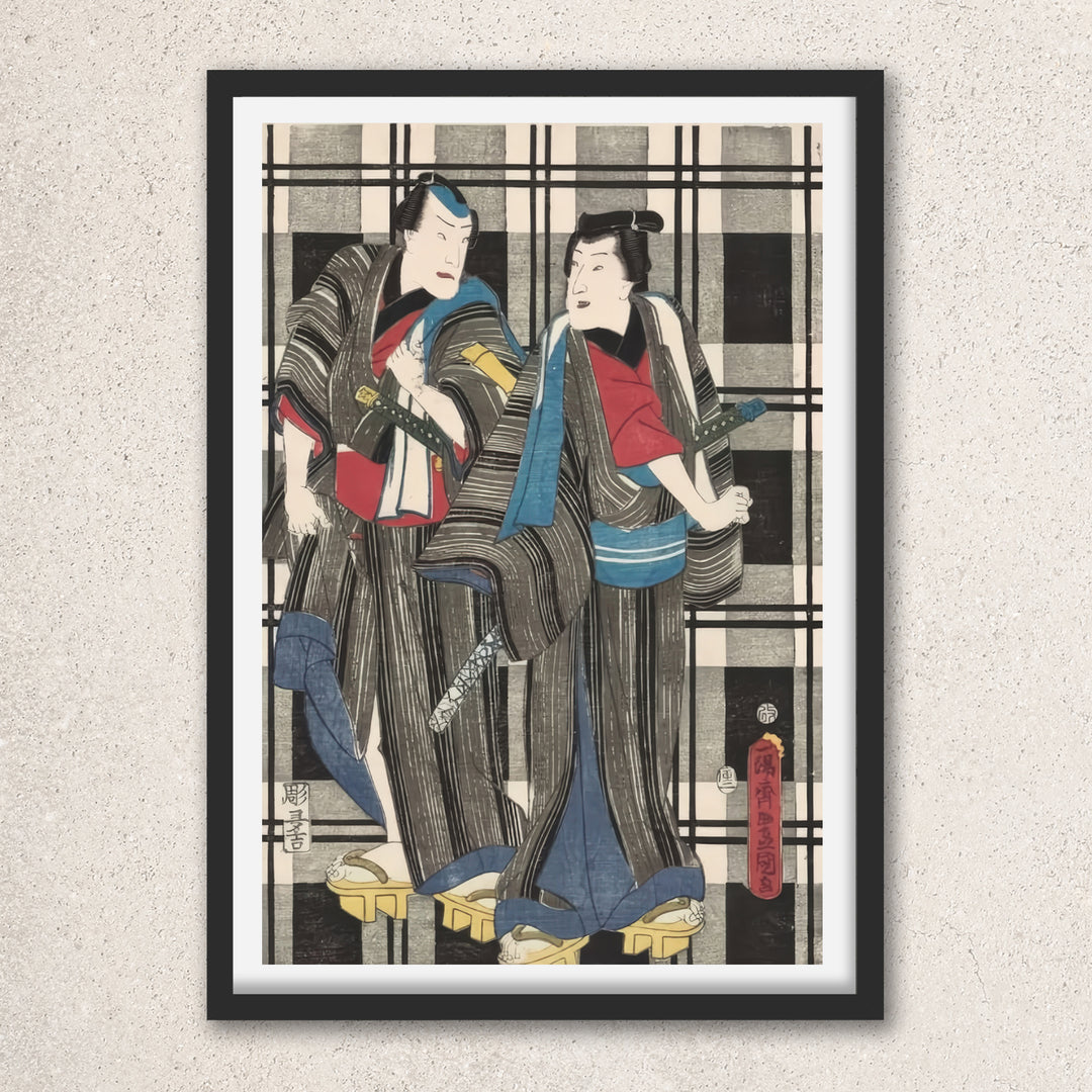 Main image: Japanese Ukiyo-e Art Poster Ukiyo-e Giclée - Utagawa Kunisada , ― | 50592-001