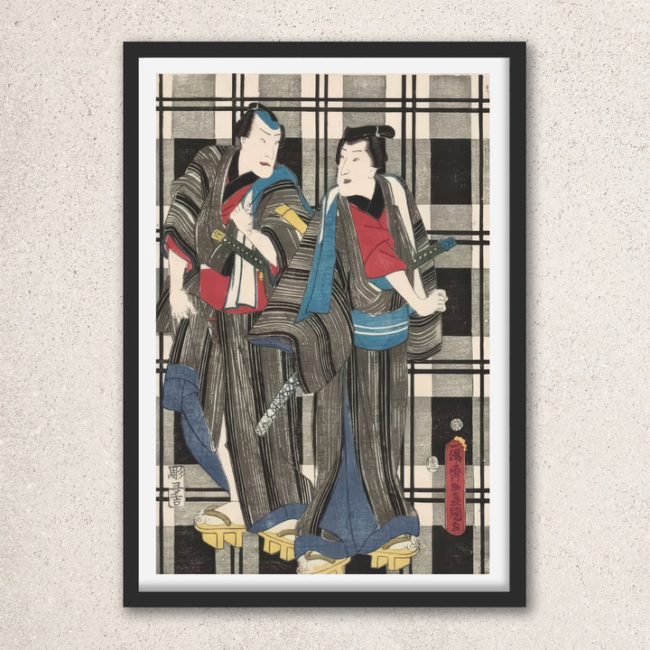 Main image: Japanese Ukiyo-e Art Poster Ukiyo-e Giclée - Utagawa Kunisada , ― | 50592-001