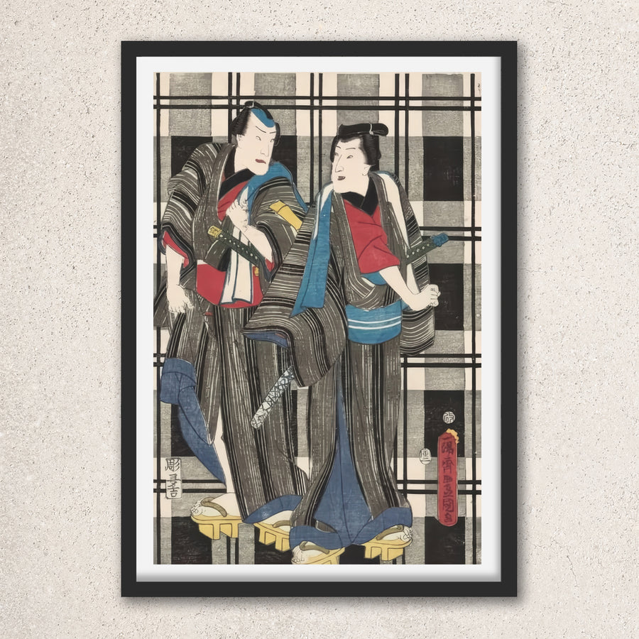 Main image: Japanese Ukiyo-e Art Poster Ukiyo-e Giclée - Utagawa Kunisada , ― | 50592-001