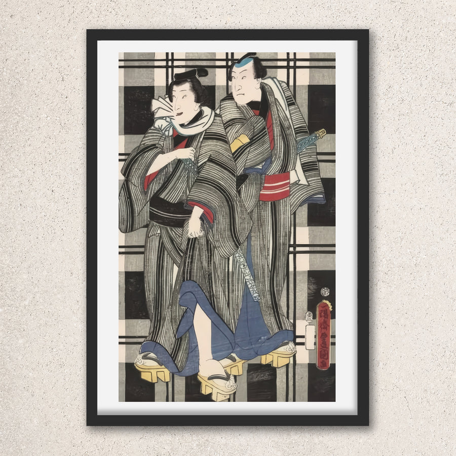Main image: Japanese Ukiyo-e Art Poster Ukiyo-e Giclée - Utagawa Kunisada , ― | 50594-001