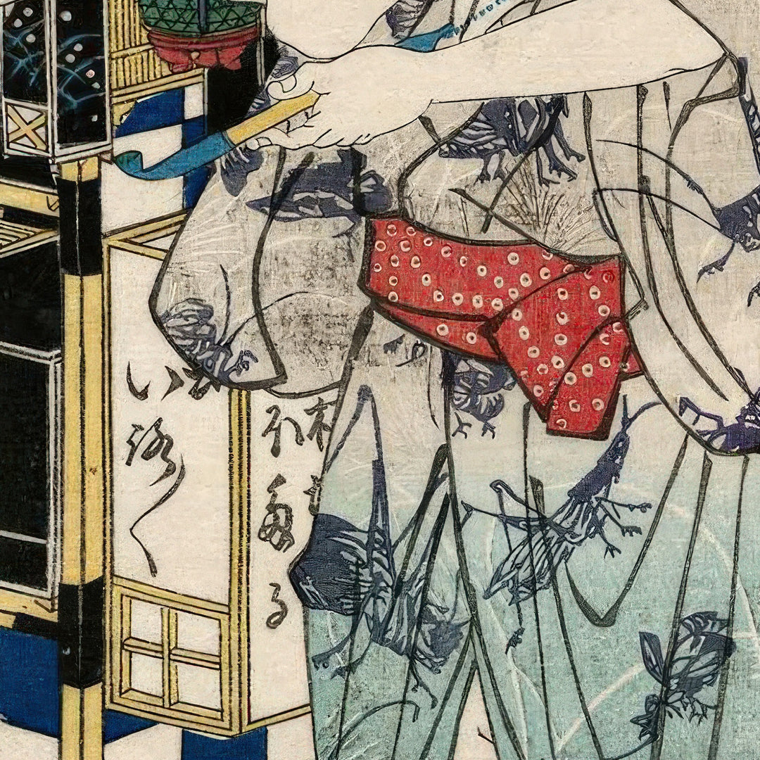 6th image: Japanese Ukiyo-e Art Poster Ukiyo-e Giclée - Utagawa Kunisada , ― | 50595-001