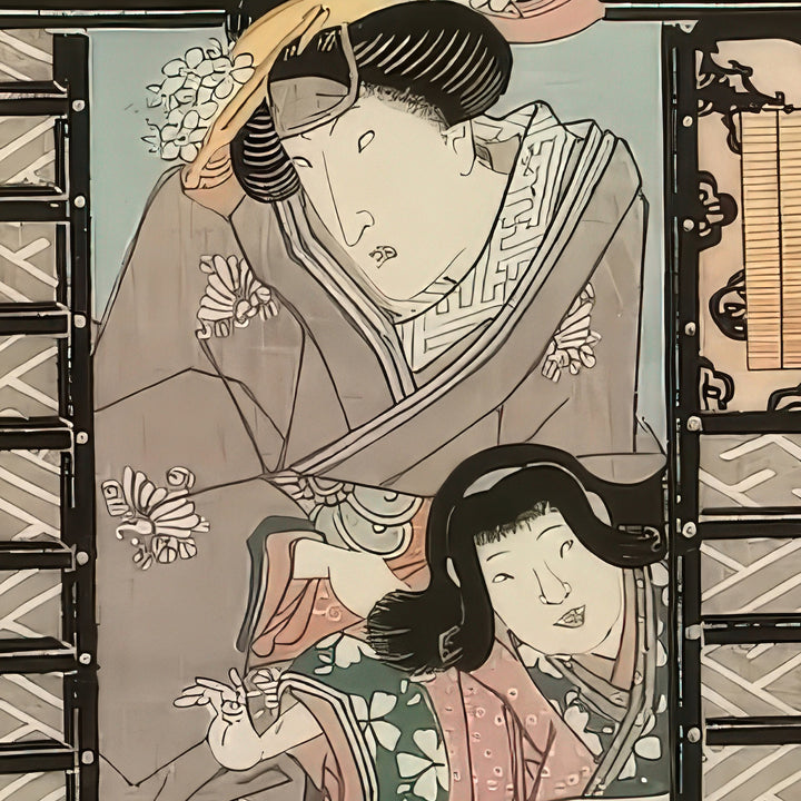 5th image: Japanese Ukiyo-e Art Poster Ukiyo-e Giclée - Utagawa Kunisada , ― | 50597-001