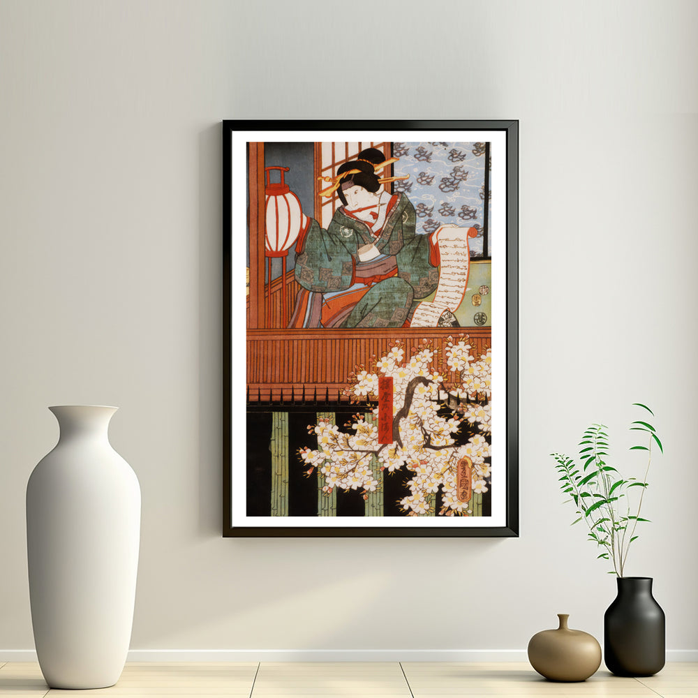 2nd image: Japanese Ukiyo-e Art Poster Ukiyo-e Giclée - Utagawa Kunisada , ― | 50600-001