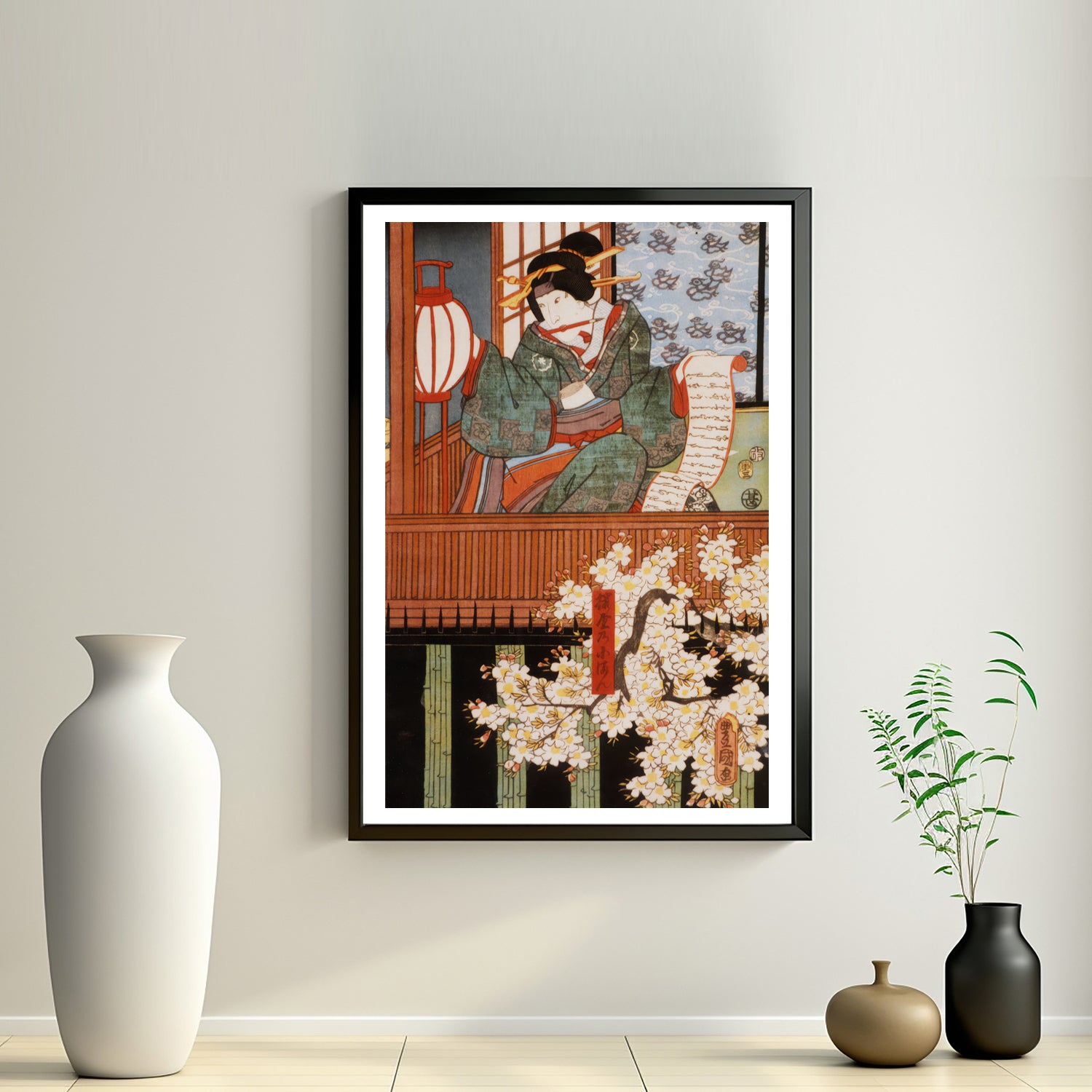 2nd image: Japanese Ukiyo-e Art Poster Ukiyo-e Giclée - Utagawa Kunisada , ― | 50600-001