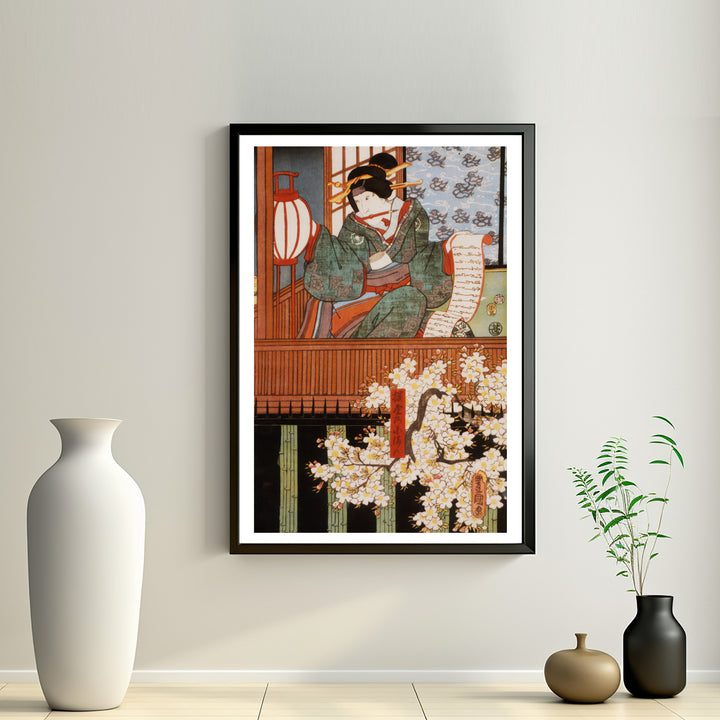 2nd image: Japanese Ukiyo-e Art Poster Ukiyo-e Giclée - Utagawa Kunisada , ― | 50600-001