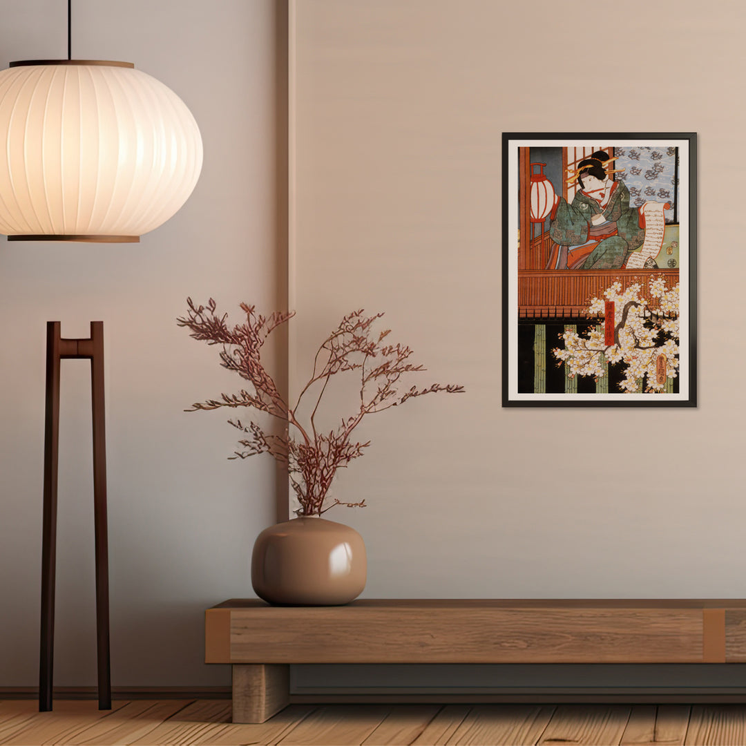 4th image: Japanese Ukiyo-e Art Poster Ukiyo-e Giclée - Utagawa Kunisada , ― | 50600-001