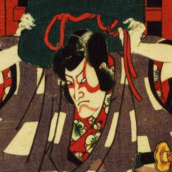 5th image: Japanese Ukiyo-e Art Poster Ukiyo-e Giclée - Utagawa Kunisada , ― | 50603-001