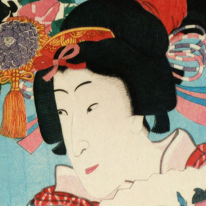 5th image: Japanese Ukiyo-e Art Poster Ukiyo-e Giclée - Utagawa Kunisada , ― | 50605-001