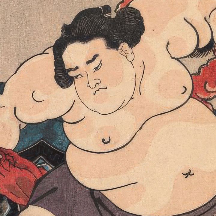 5th image: Japanese Ukiyo-e Art Poster Ukiyo-e Giclée - Utagawa Kunisada , ― | 50607-001