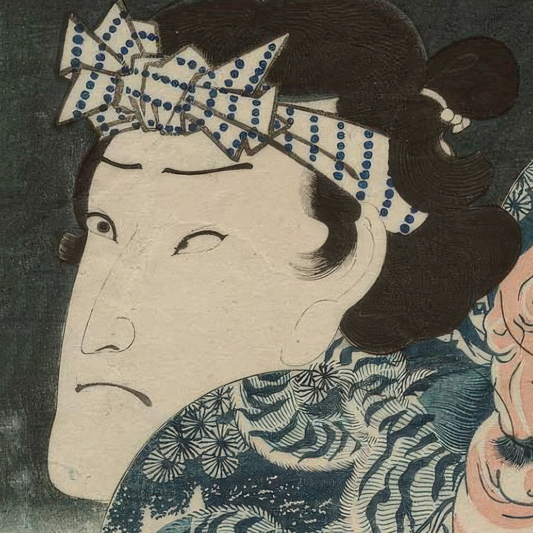 5th image: Japanese Ukiyo-e Art Poster Ukiyo-e Giclée - Utagawa Kunisada , ― | 50609-001