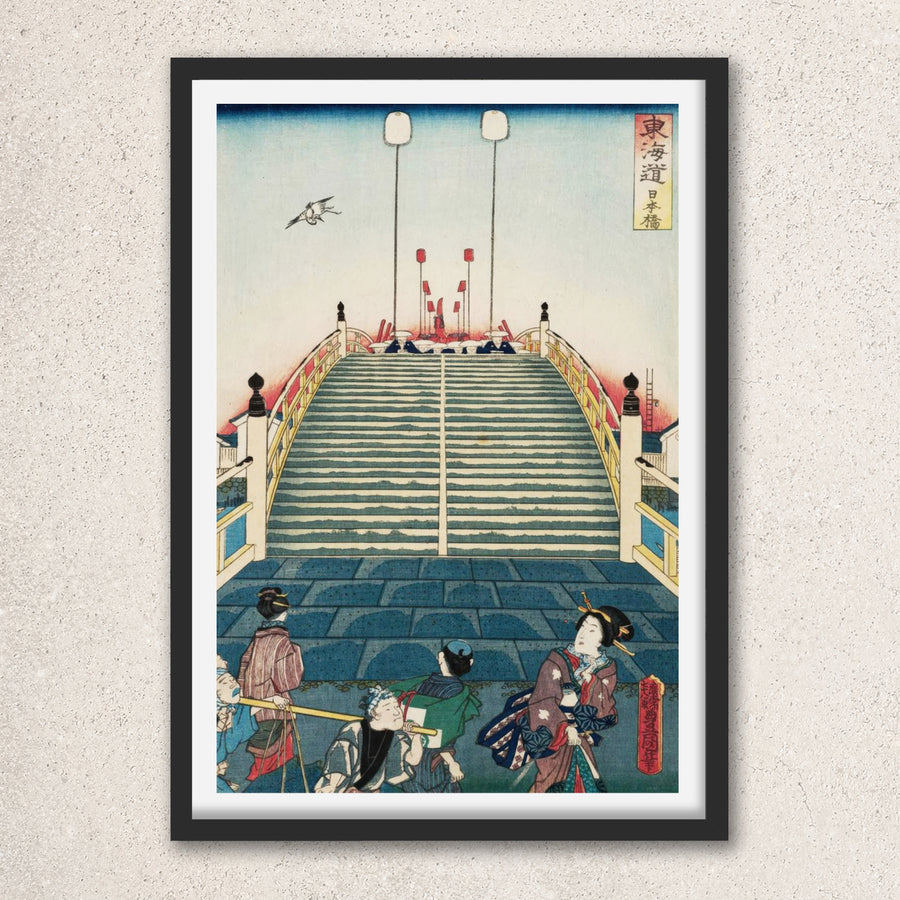 Main image: Japanese Ukiyo-e Art Poster Ukiyo-e Giclée - Utagawa Kunisada , ― | 50610-001