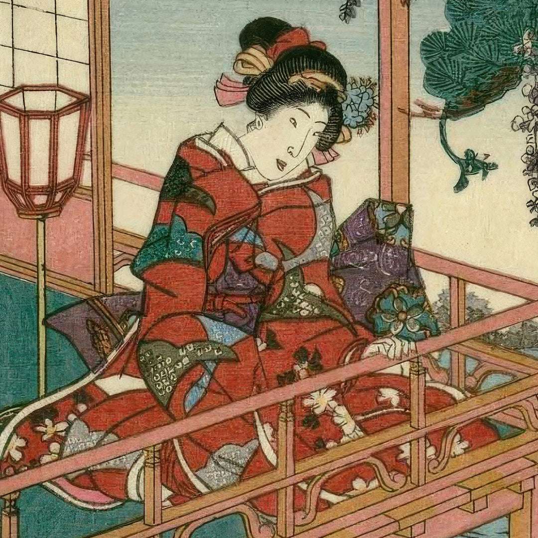 5th image: Japanese Ukiyo-e Art Poster Ukiyo-e Giclée - Utagawa Kunisada , ― | 50611-001
