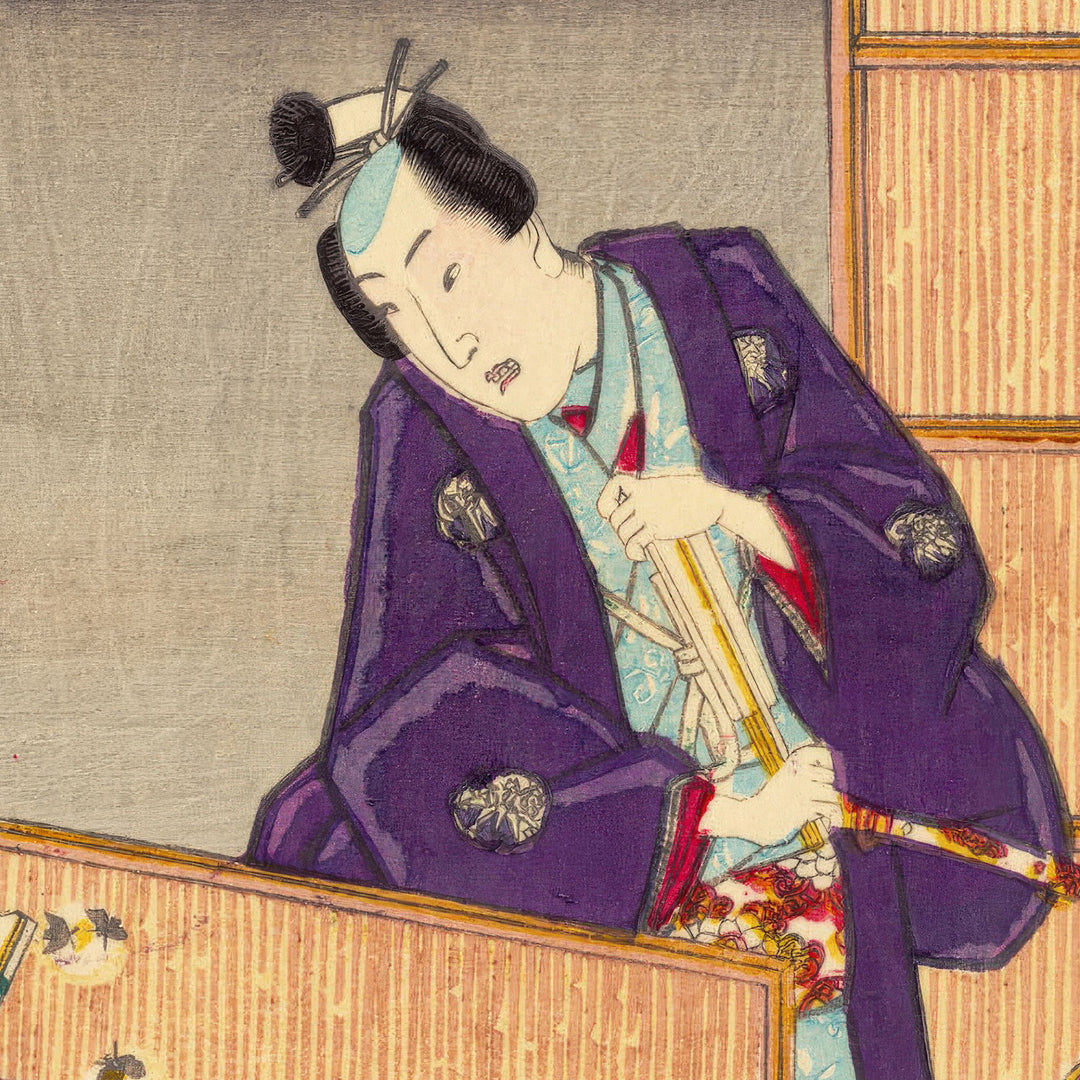 6th image: Japanese Ukiyo-e Art Poster Ukiyo-e Giclée - Utagawa Kunisada , ― | 50612-001