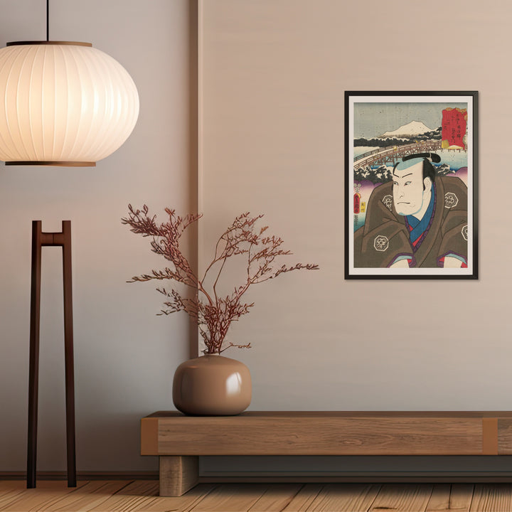 4th image: Japanese Ukiyo-e Art Poster Ukiyo-e Giclée - Utagawa Kunisada , ― | 50613-001