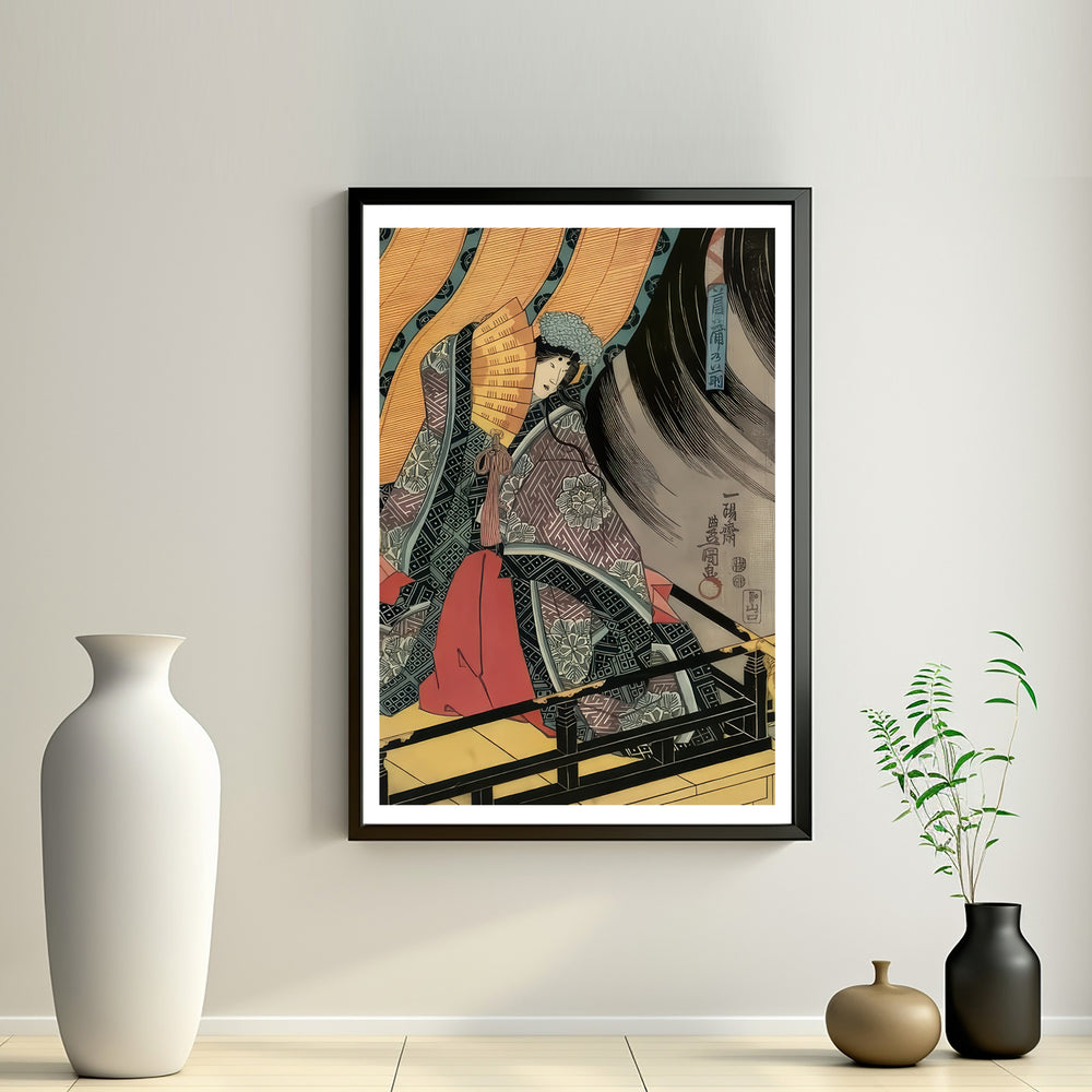 2nd image: Japanese Ukiyo-e Art Poster Ukiyo-e Giclée - Utagawa Kunisada , ― | 50614-001