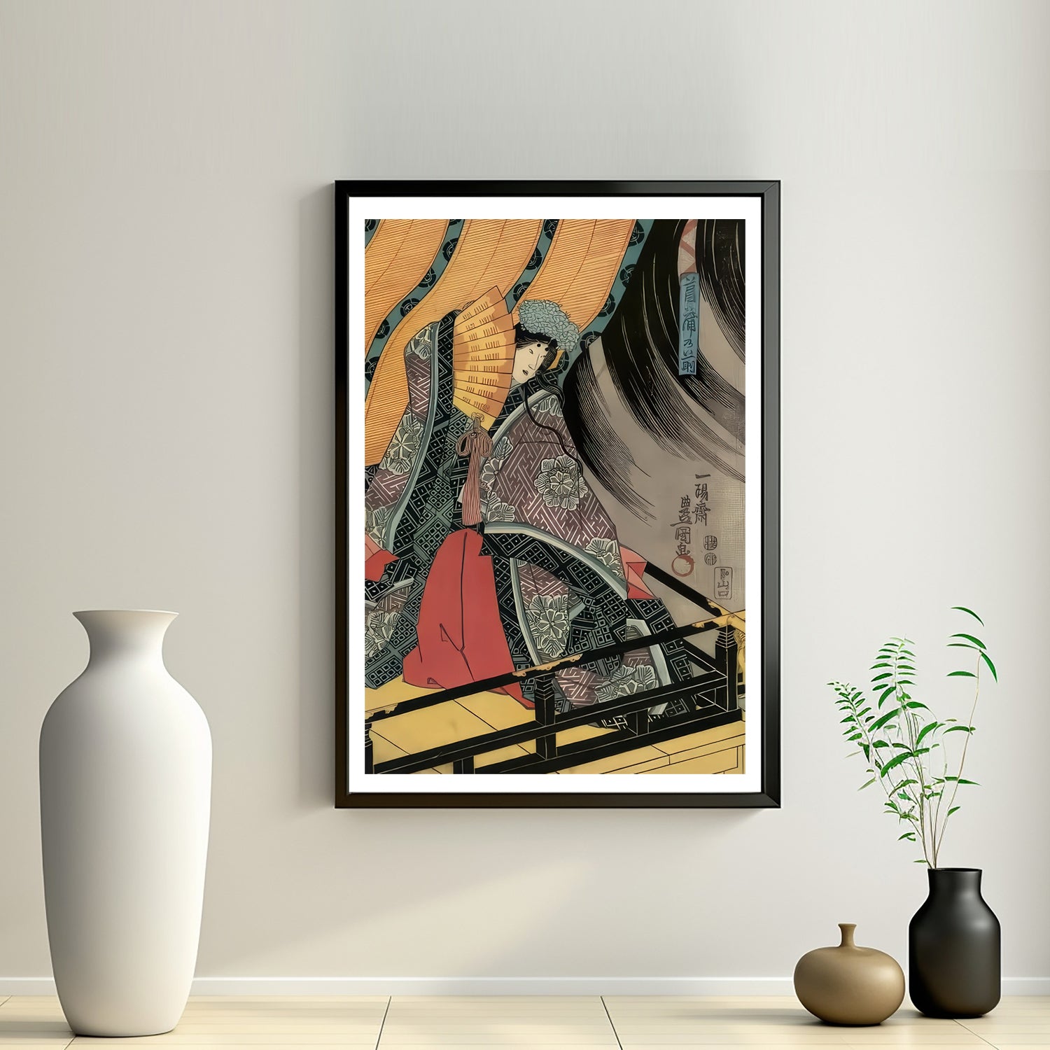 2nd image: Japanese Ukiyo-e Art Poster Ukiyo-e Giclée - Utagawa Kunisada , ― | 50614-001