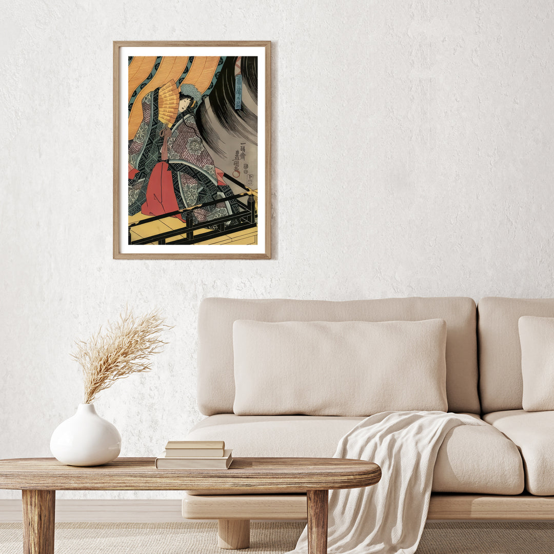 3nd image: Japanese Ukiyo-e Art Poster Ukiyo-e Giclée - Utagawa Kunisada , ― | 50614-001