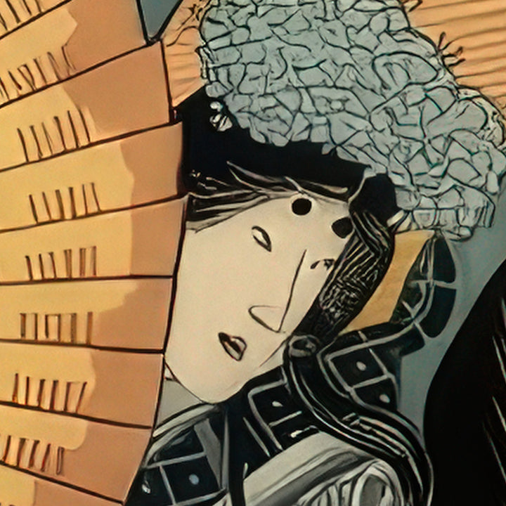 5th image: Japanese Ukiyo-e Art Poster Ukiyo-e Giclée - Utagawa Kunisada , ― | 50614-001