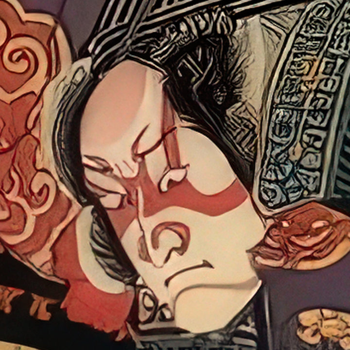 5th image: Japanese Ukiyo-e Art Poster Ukiyo-e Giclée - Utagawa Kunisada , ― | 50615-001
